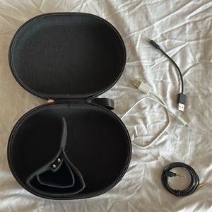 Genuine Original Headphone Case ONLY Sony M3 EXCELLENT With Accessories